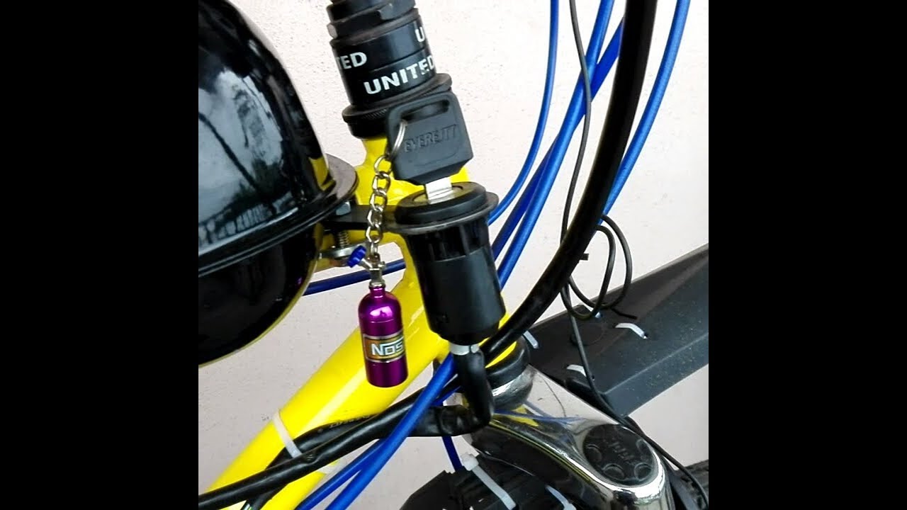 Apagado con llave (adaptación de llavin de moto )