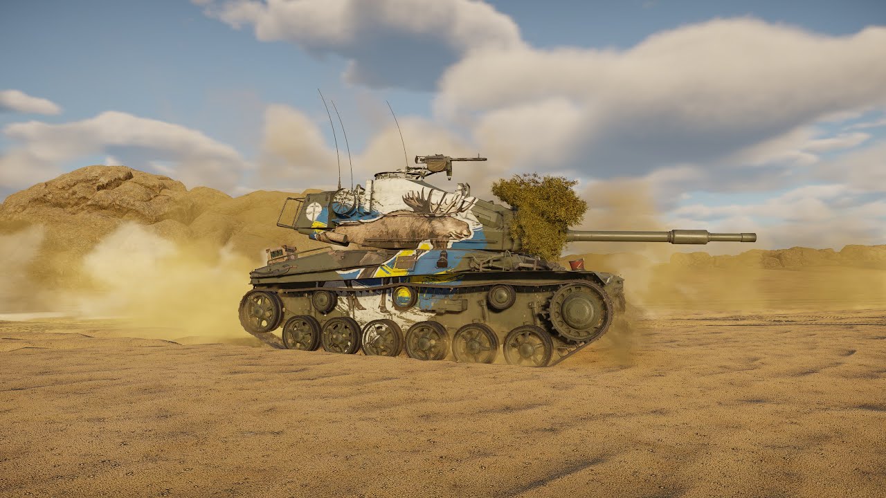 War Thunder Fr - Strv 74