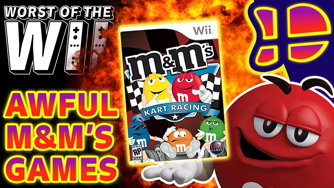 Worst of the Wii: AWFUL M&M's Games (M&M's Kart Racing, M&M's Beach Party, M&M's Adventure)
