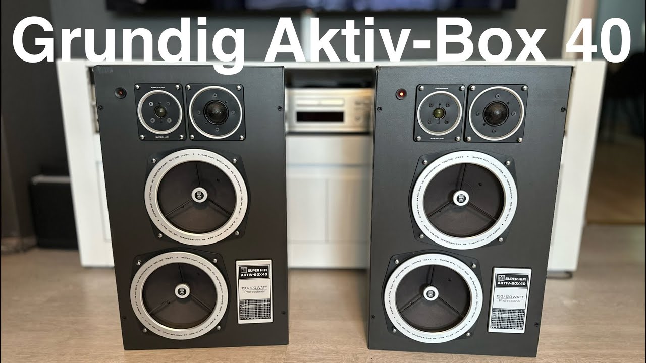 Grundig Super Hifi Aktiv-Box 40 Demo