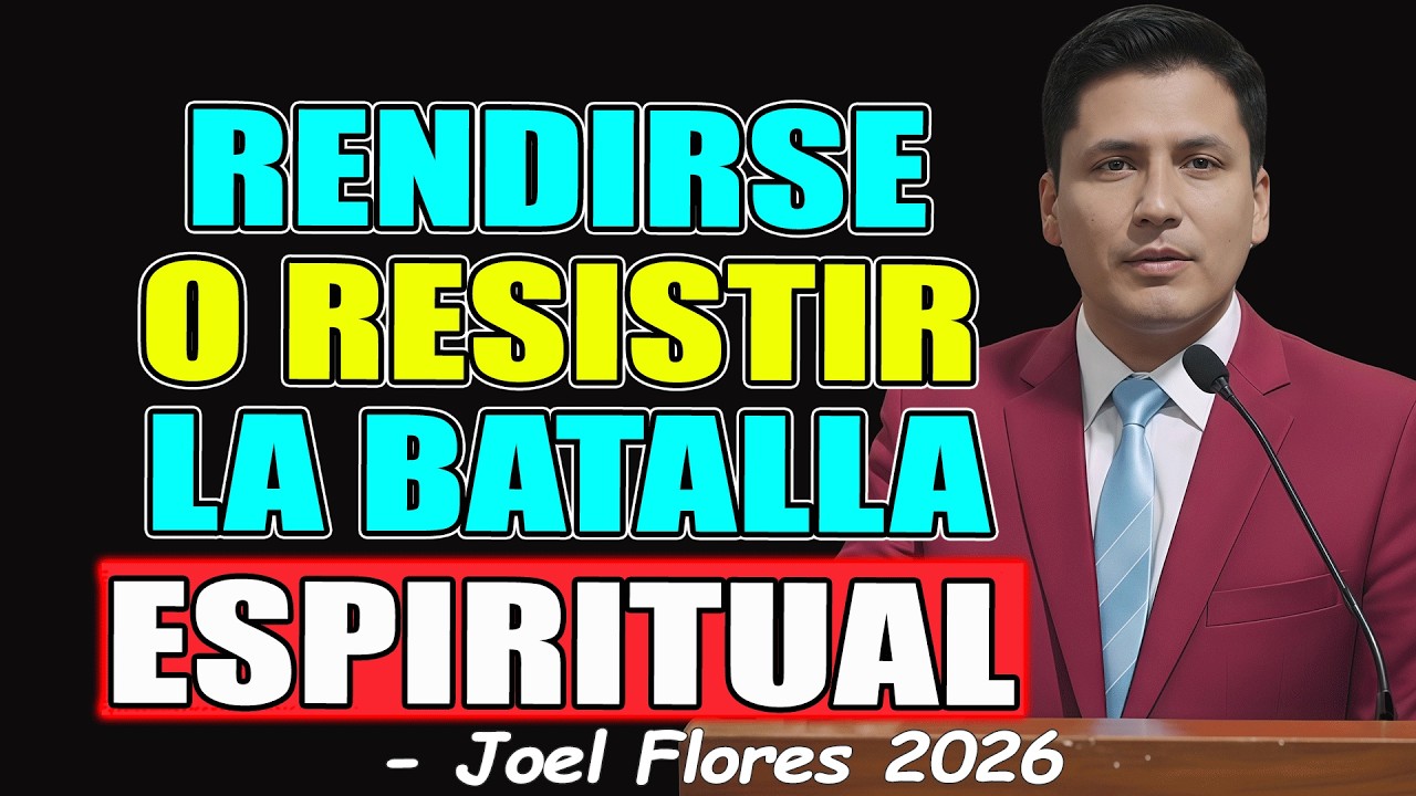 RENDIRSE O RESISTIR LA BATALLA ESPIRITUAL - Joel Flores 2026
