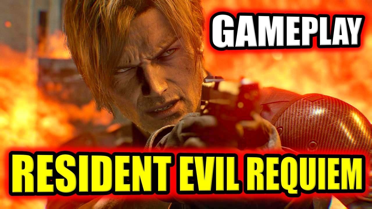 RESIDENT EVIL REQUIEM PRIMER GAMEPLAY NVIDIA 4070 SUPER TI 4K LEON KENNEDY HA VUELTO PAPUS! DLSS