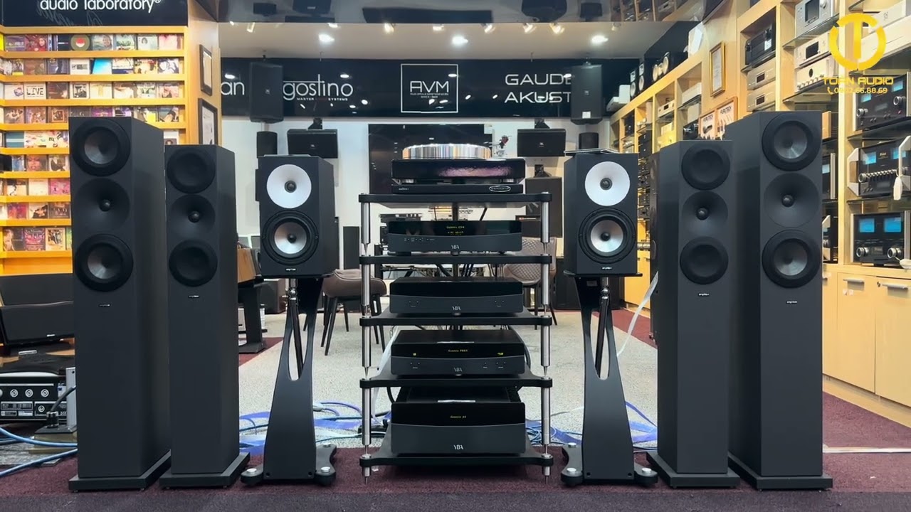 Toản Audio : Đôi loa đến từ Bắc Âu Amphion Argon SL7 phối ghép hay với YBA Gennisis.