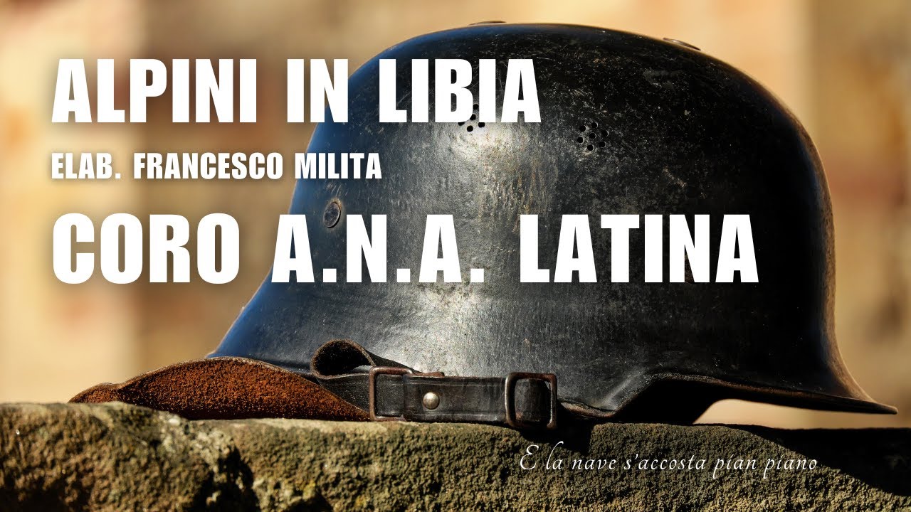 Alpini in Libia - elab. Francesco Milita