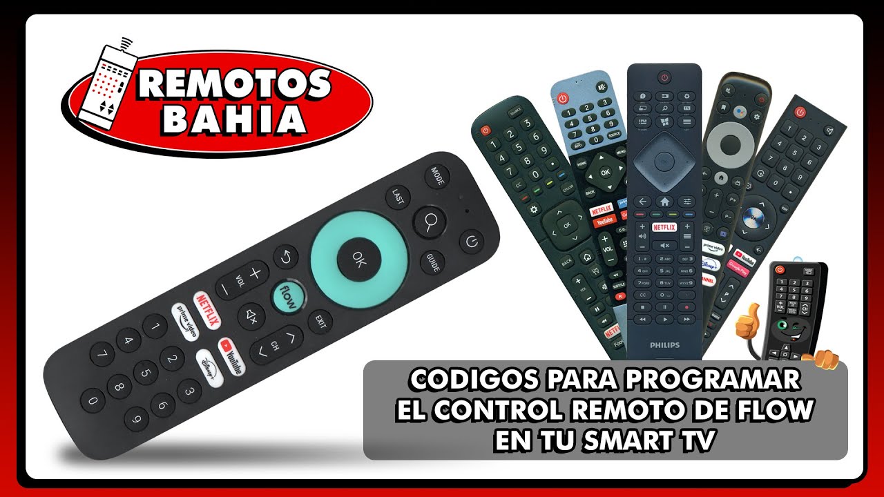 C&Oacute;DIGOS PARA PROGRAMAR CONTROL REMOTO DE CABLEVISION FLOW CON TU TELEVISOR SMART TV