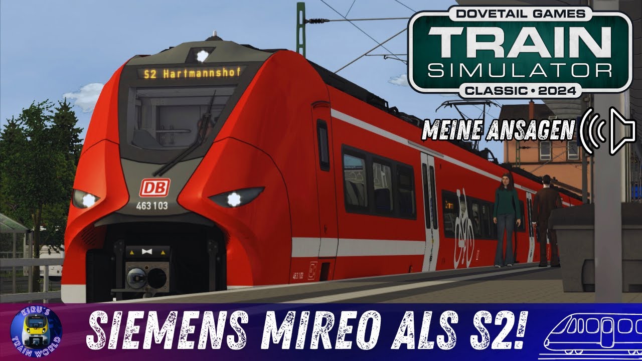Train Simulator Classic | IM MIREO NACH NÜRNBERG! | 🔊ANSAGEN🔊 | Donauwörth - Nürnberg