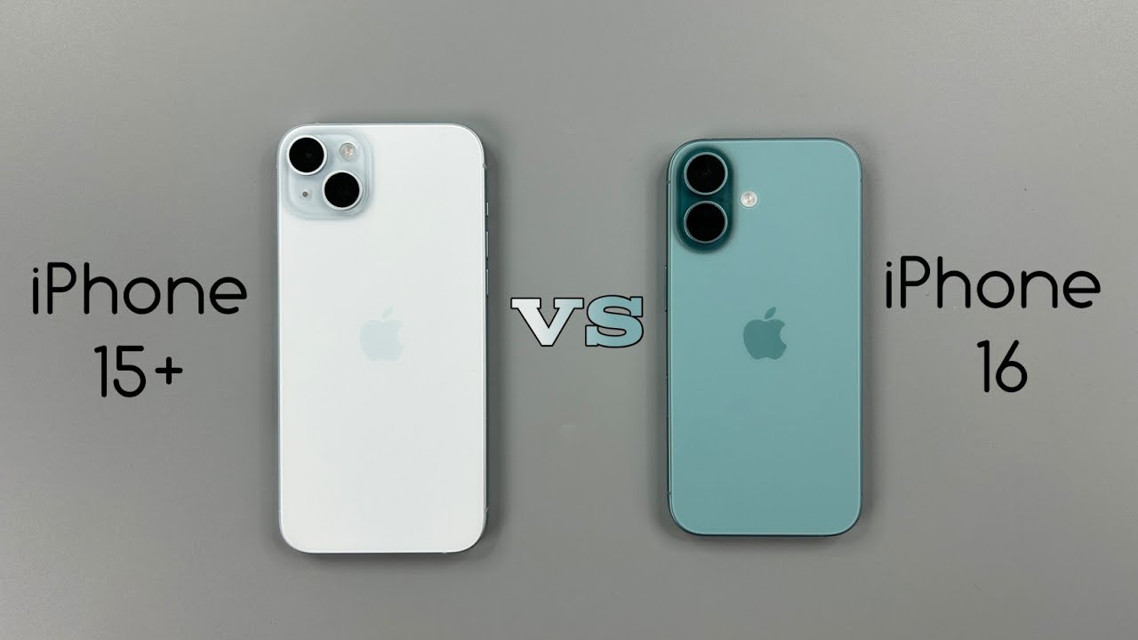 iPhone 15 Plus Vs iPhone 16 Speed Test & Camera Comparison