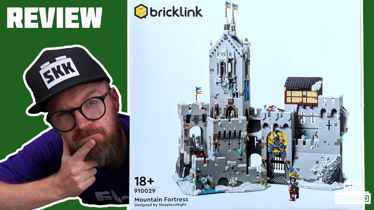Frech oder fresh? Das Mountain Fortress (LEGO® 910029) vom Bricklink Designer Programm [Review]