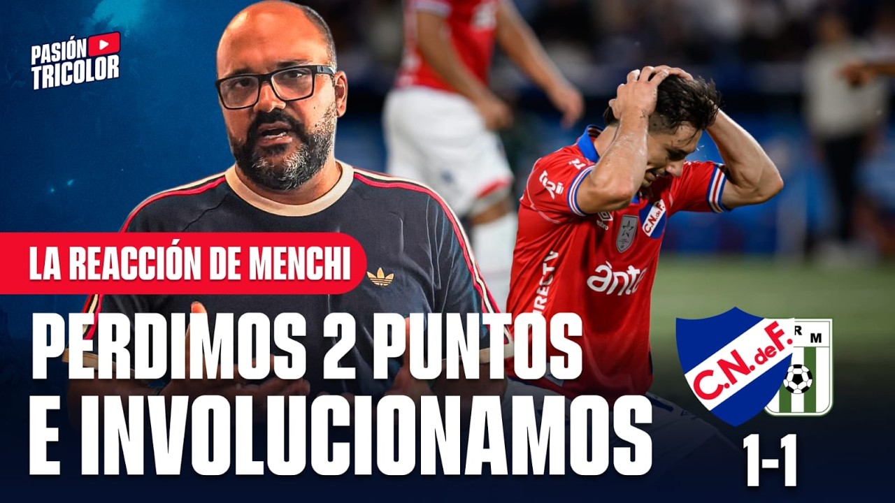 La REACCIÓN de Menchi de NACIONAL 1 RACING 1