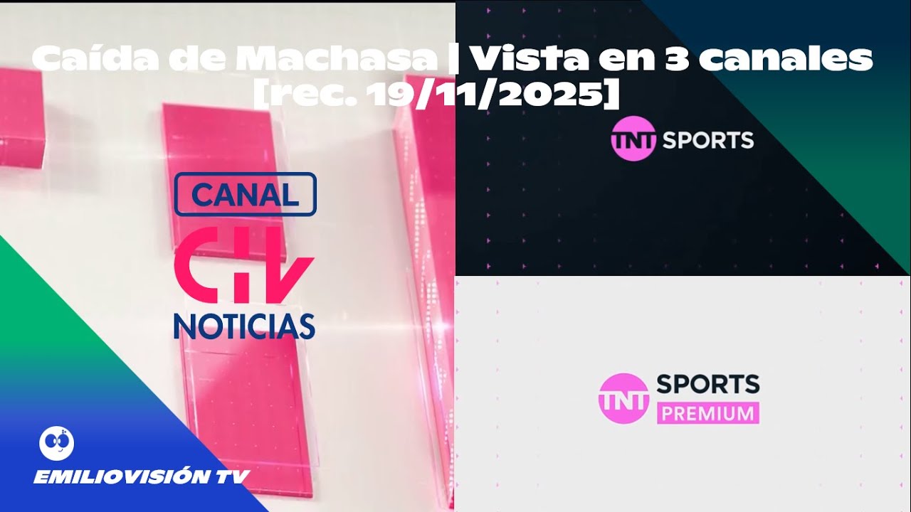 Caída de Machasa | Vista en 3 canales [rec. 18/11/2025]