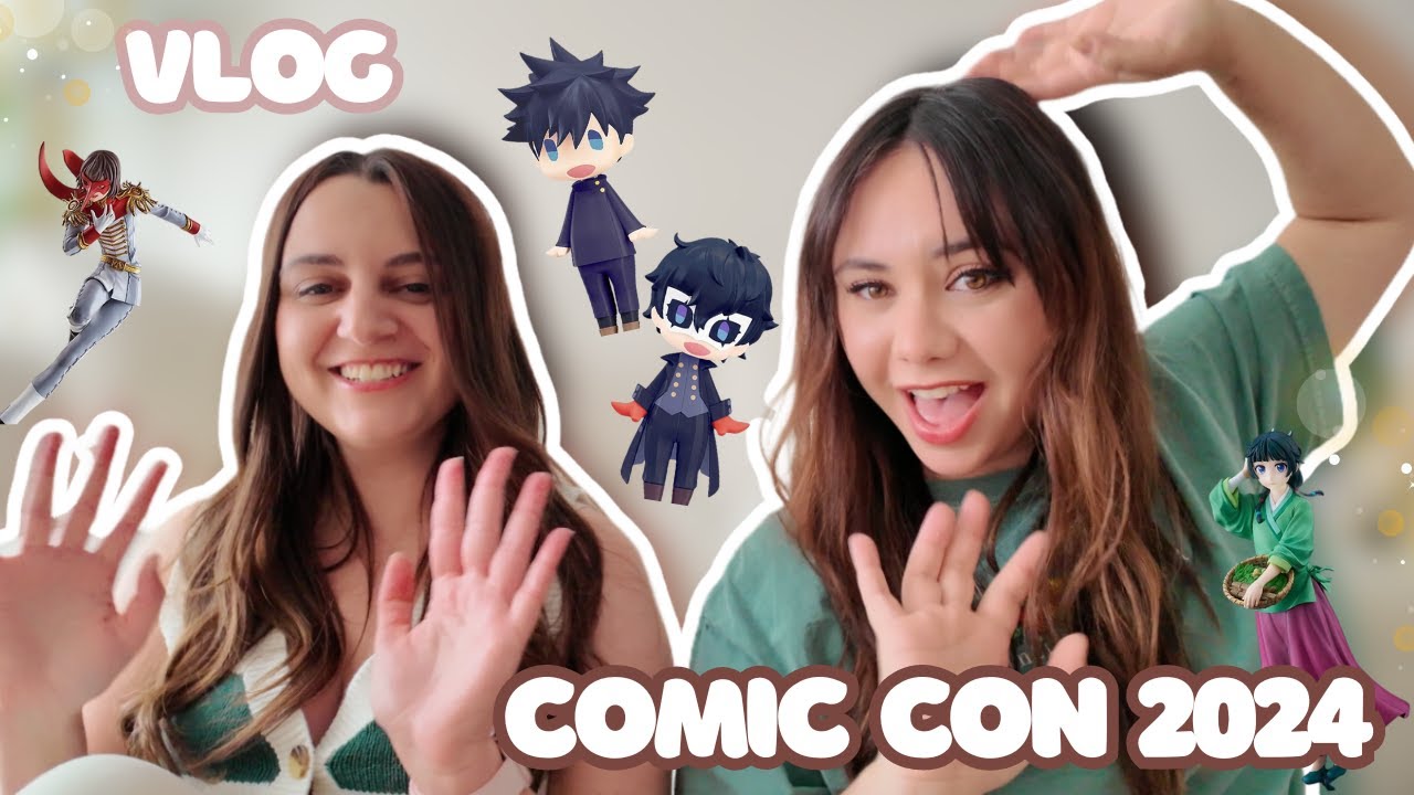 My Comic Con 2024 Experience (Day 1) : Zoey Stark, Yu-Gi-Oh, Persona, Haul | Vlog