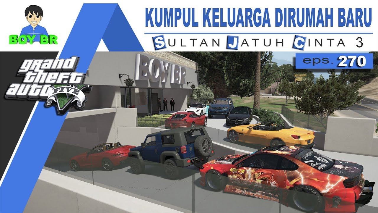 GTA 5 INDONESIA - REAL LIFE MOD - KUMPUL KELUARGA SULTAN #eps.270
