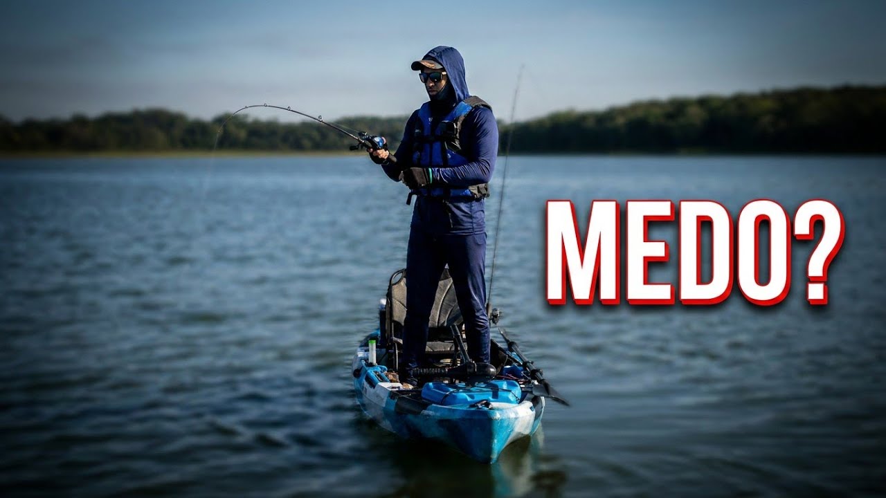 QUASE PERDI TUDO: Minha primeira pescaria após o acidente no Lago de Itaipu!”