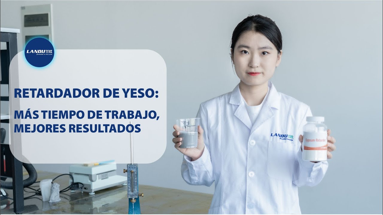 Retardador de Yeso Más Tiempo de Trabajo, Mejores Resultados