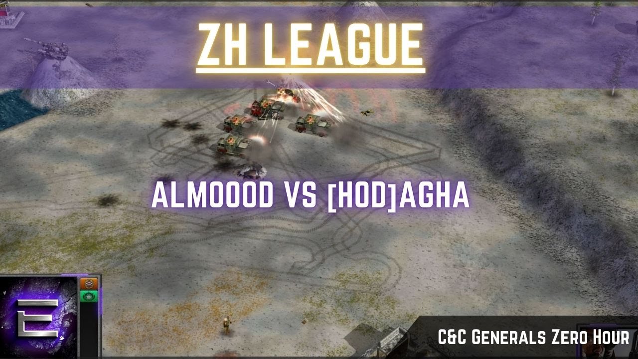 🔴 LIVE | AlmoOoD vs [HoD]AgHa | ZH League | C&C Zero Hour