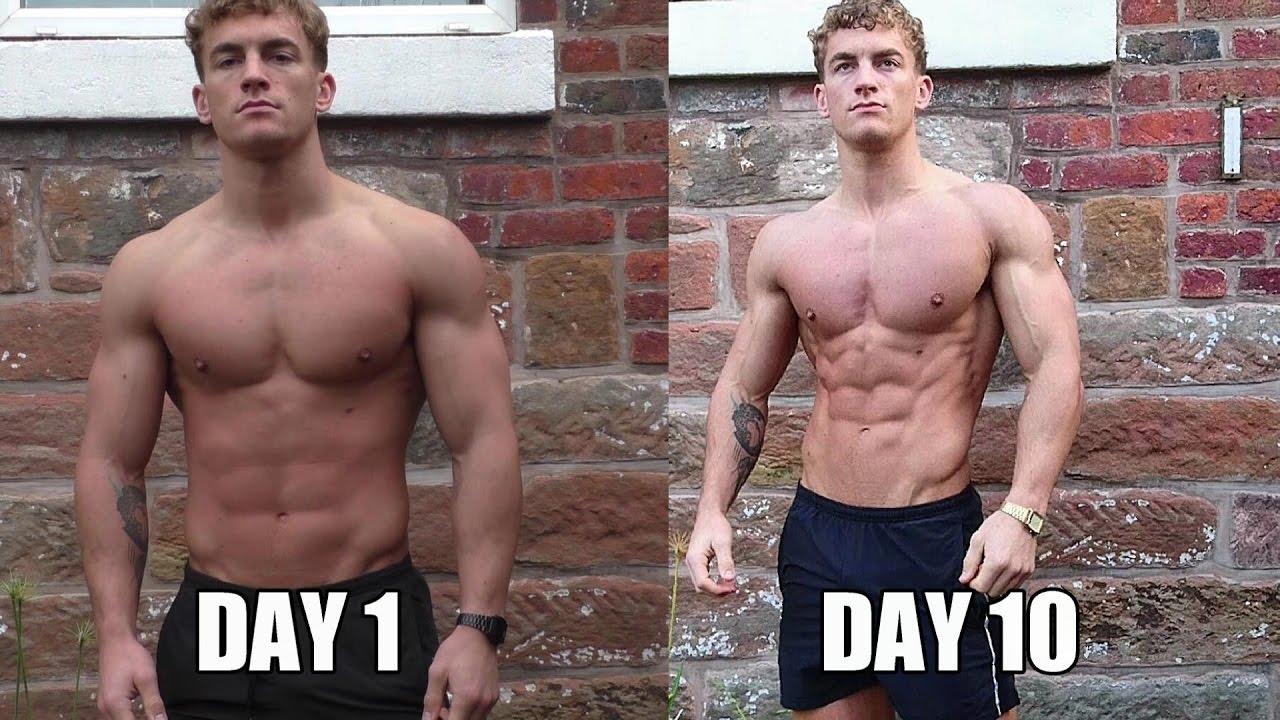 10 Day Fat Loss Transformation | Entire Mini-cut Vlog
