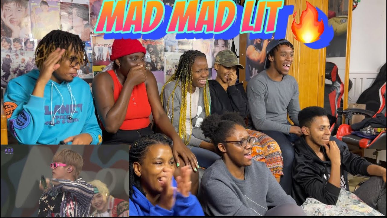 Африканцы показывают своим друзьям BTS «Chicken Noodle Soup» на концерте BTS Festa Muster Sowoozo...