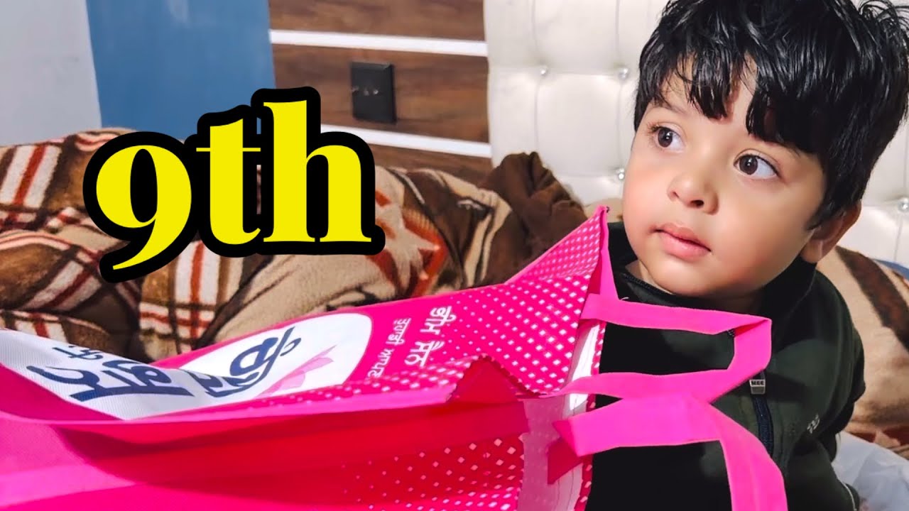 Taju Ka 9th Vlog | Shopping Karke Laya Taju 🛍️ | Masti Bhara Vlog
