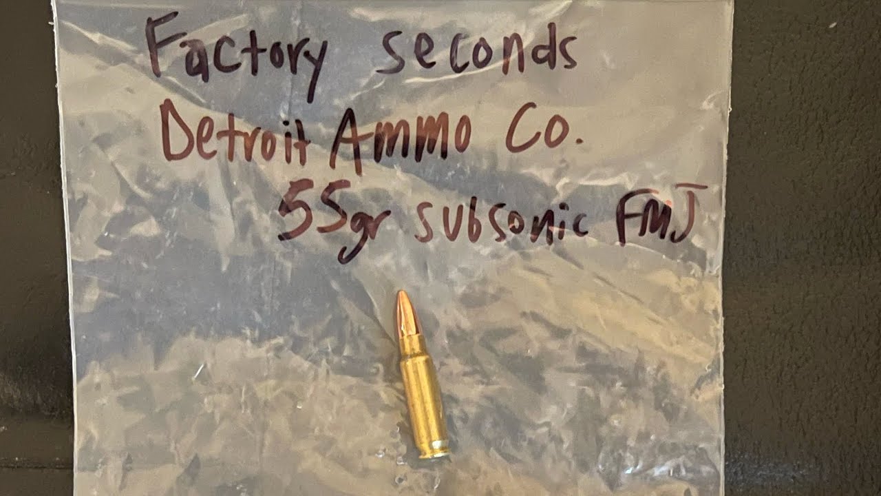 Detroit Ammo Factory Seconds