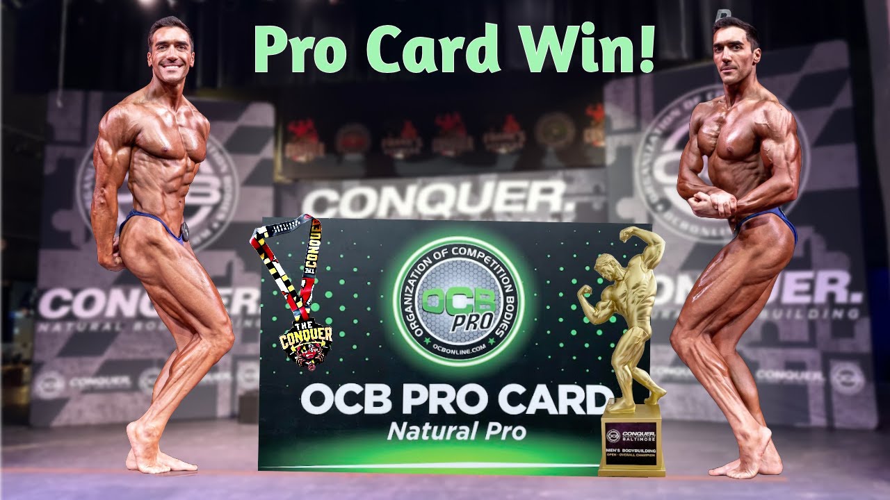 I Won My OCB Pro Card! Show Day + Celebratory Meal