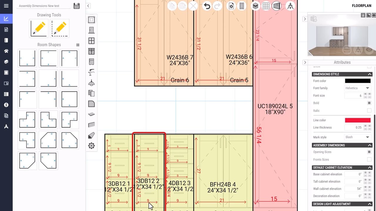 Assembly Dimensions