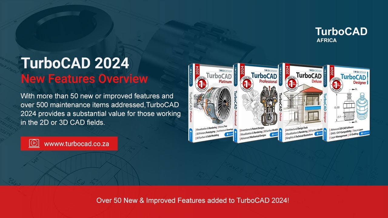 TurboCAD 2024   New & Improved Features Video