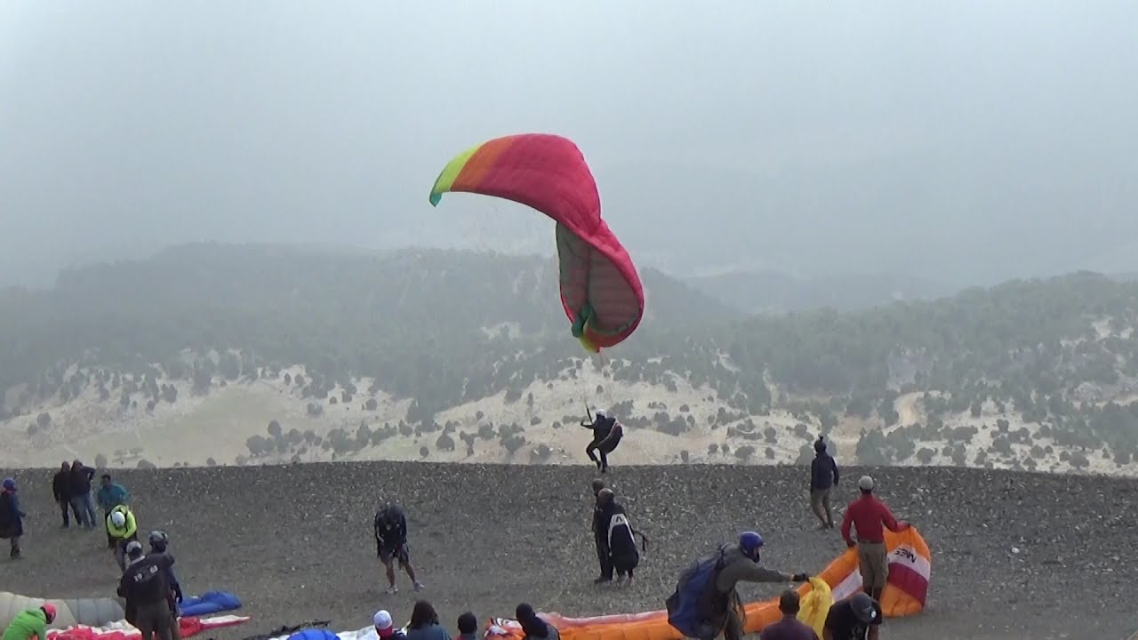 Paragliding Cravat at Babadag Take Off