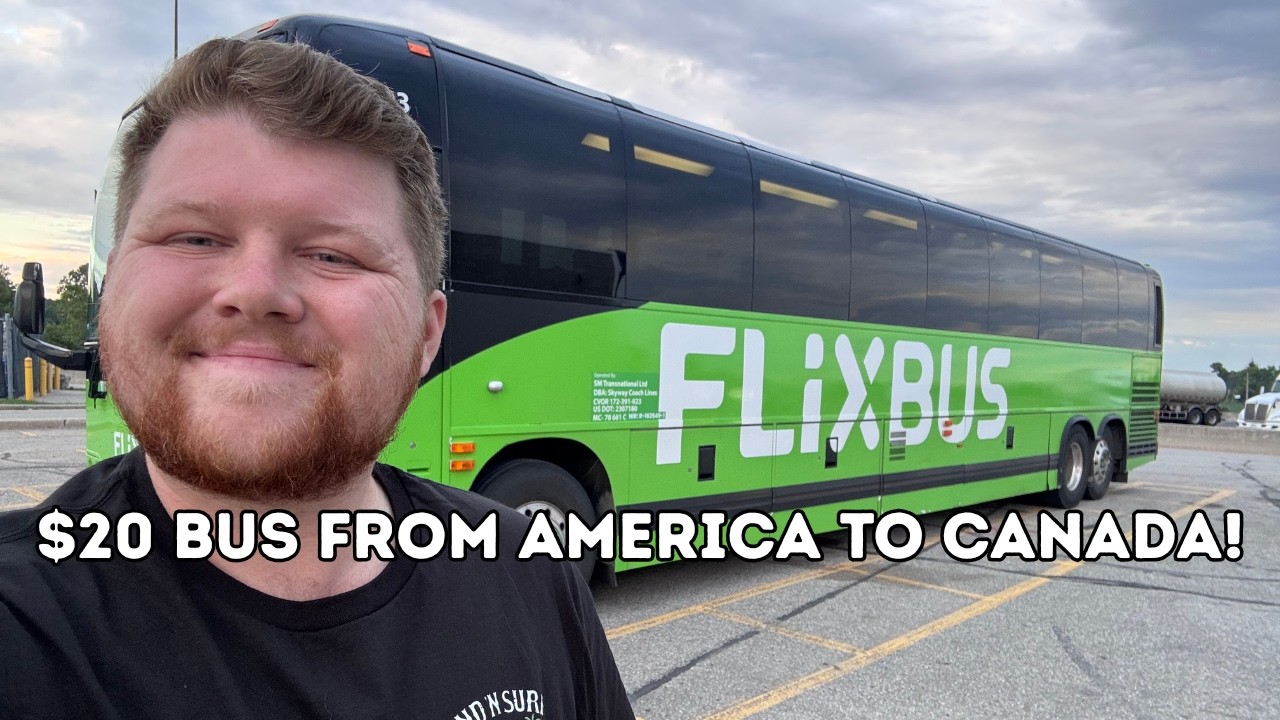 Я поехал из Детройта в Торонто на FlixBus за $20