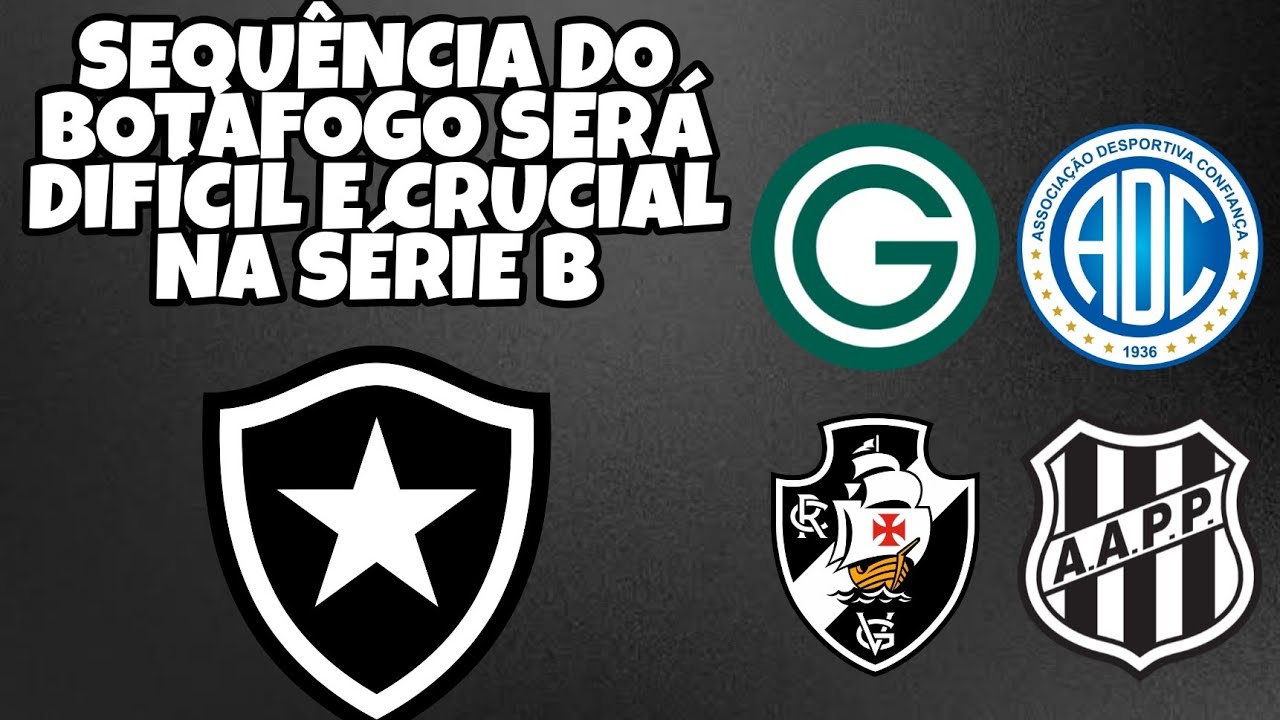 SEQU&Ecirc;NCIA DIF&Iacute;CIL DO BOTAFOGO NA S&Eacute;RIE B | PONTOS IMPORTANTES