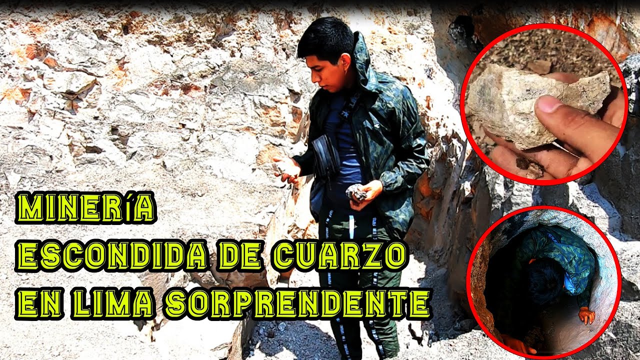 Encontre una mineria ilegal Lima, abundan minerales! / Marlon vlog