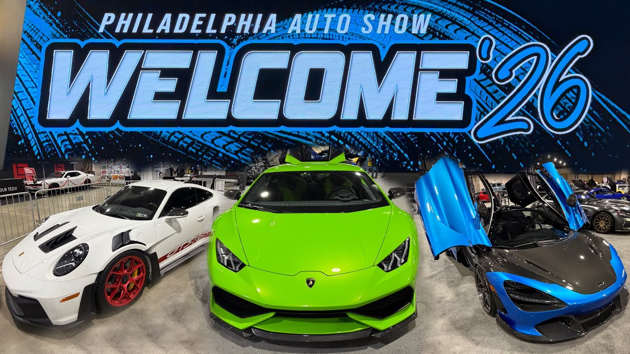 We Went to the Philadelphia Auto Show 2026!!