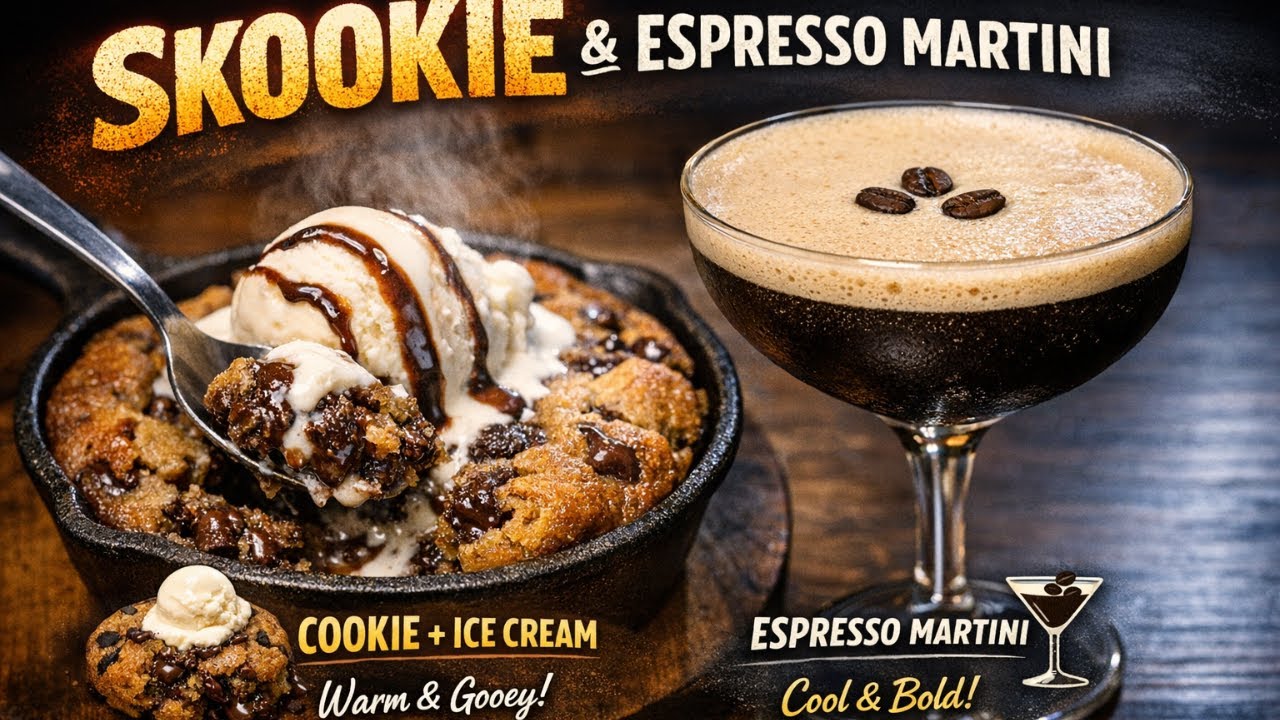 Skookies! Cast Iron Chocolate Chip Cookies the Easy Way