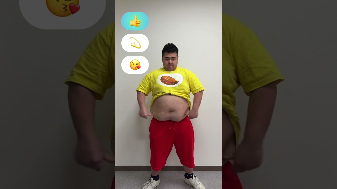 [TikTok] Реакция пухлого человека весом 120 кг