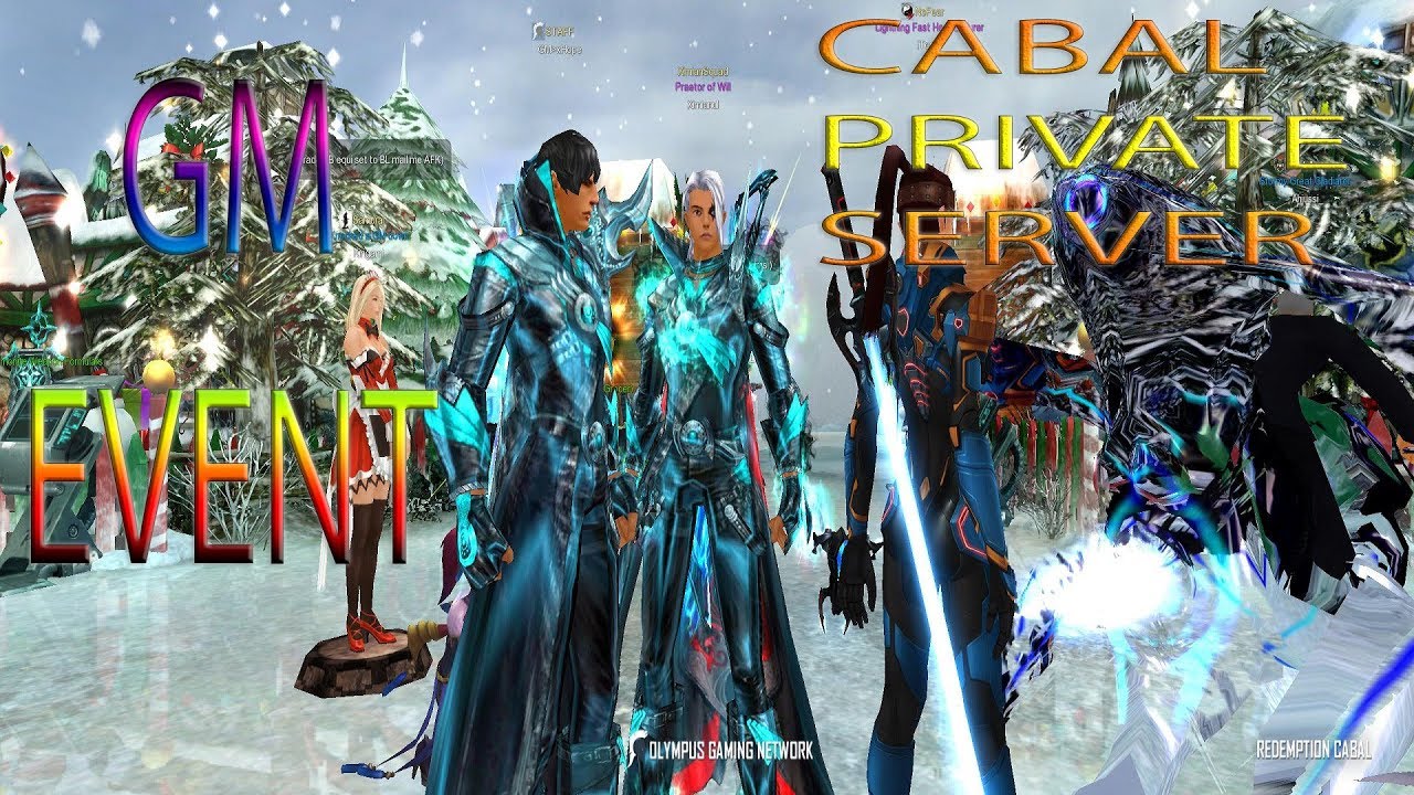 KILL THE GM EVENT CABAL PRIVATE SERVER