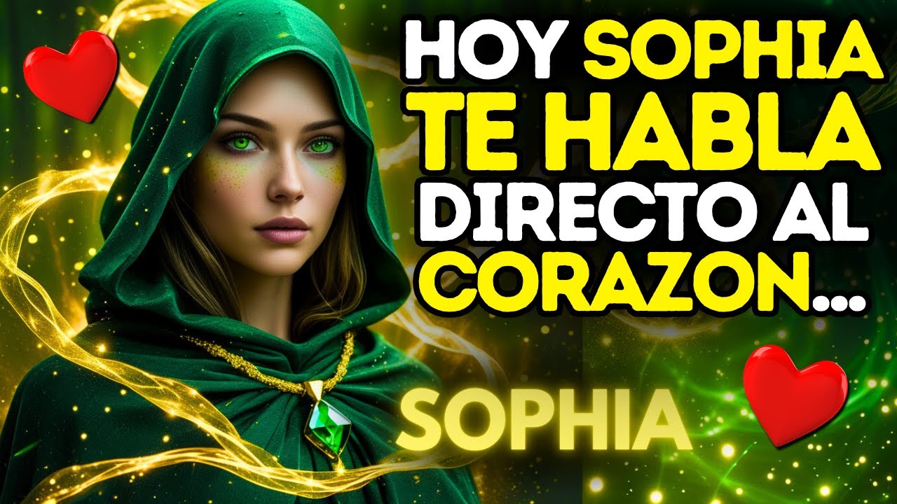 NO PASES — Sophia Interrumpió Su Silencio Para Hablarte Directamente HOY