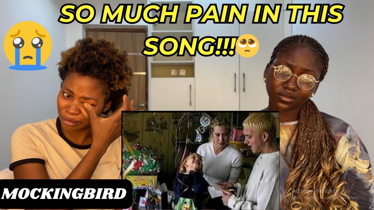 First Time Reaction to  Eminem - Mockingbird | This Hit So Hard!
