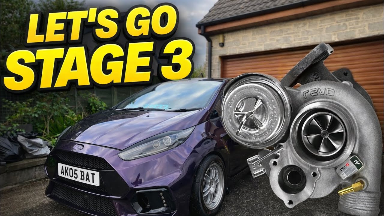Lets Go Stage 3! - Ford Fiesta ST180 Hybrid Turbo, Bigger Injectors, Airtec Tubular manifold & More!