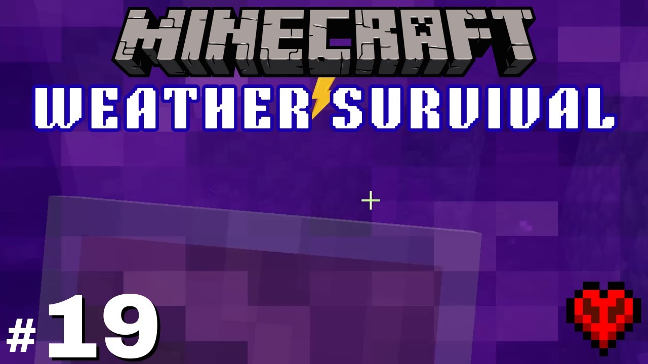 Minecraft: Hardcore Weather Survival: Ep 19 - Rerolling