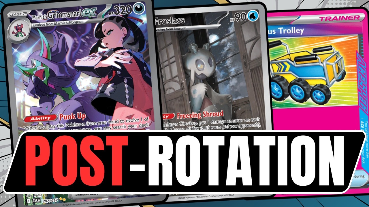 Marnie's Grimmsnarl ex | Why This Deck Crushes Slow Setups Post Rotation