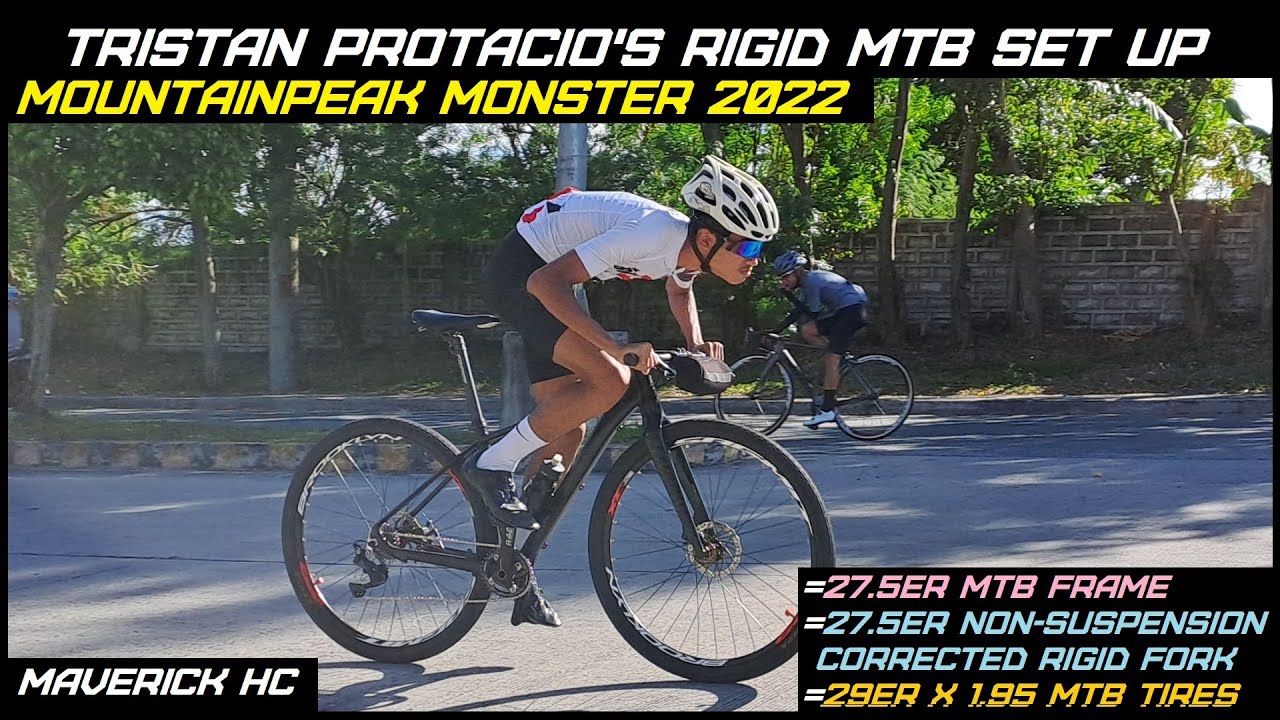 29er x 1.95 MTB Tires sa 27.5er na MOUNTAINPEAK MONSTER 2022 & RGF-627 ni Tristan Protacio