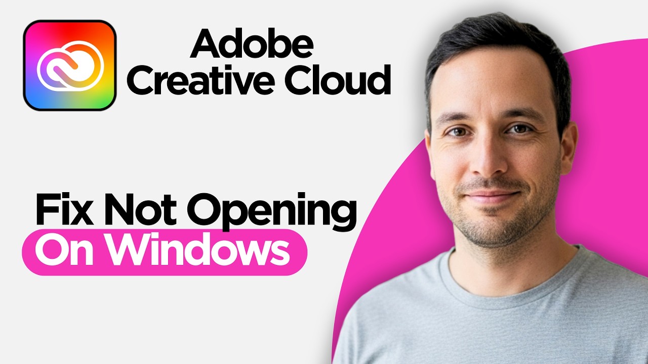 Как исправить проблему с запуском Adobe Creative Cloud в Windows 10 и 11 (полное руководство 2026...