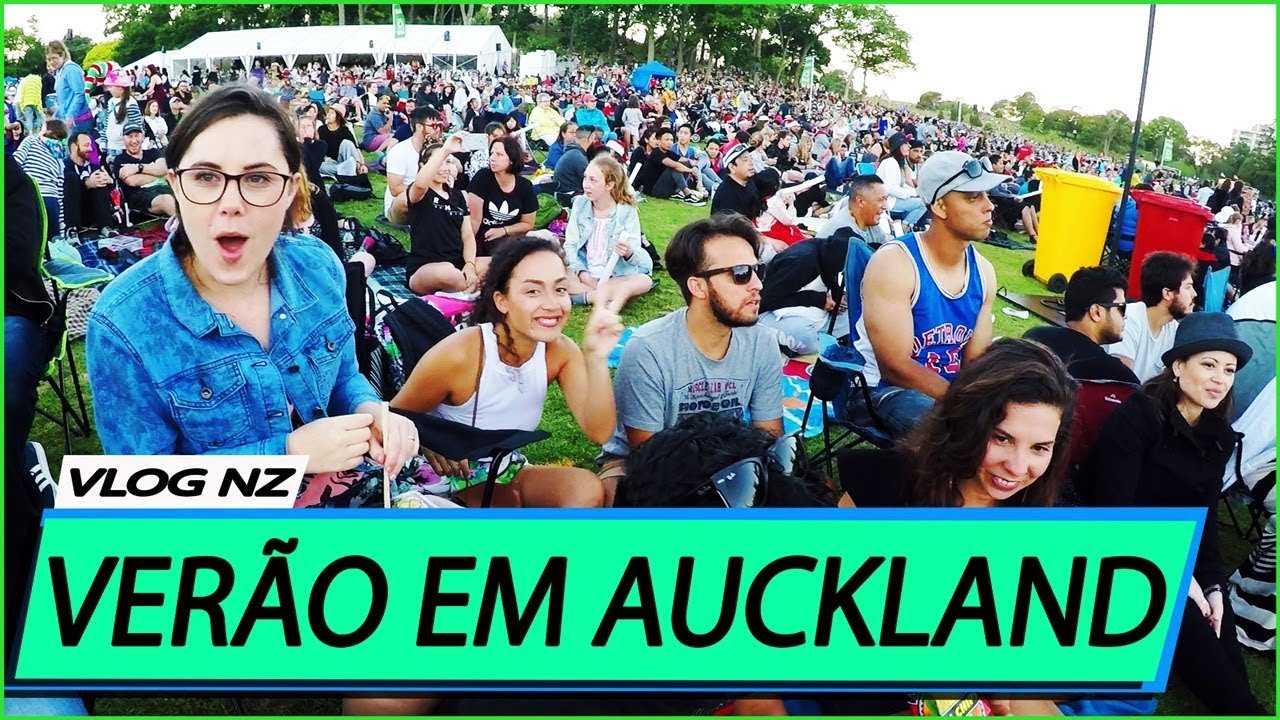 FESTIVAL DE NATAL EM AUCKLAND | CHEGOU O VERÃO! NOVA ZELÂNDIA