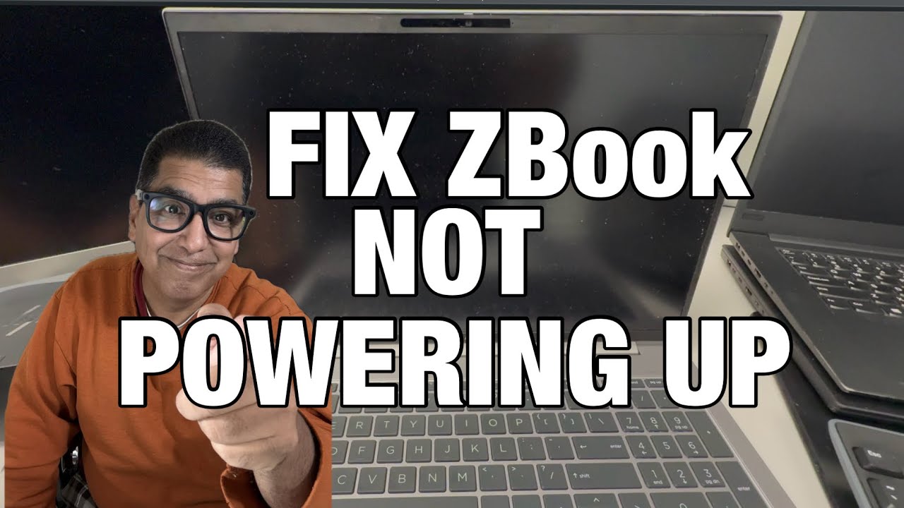 Исправление проблемы с включением HP ZBook Firefly 16