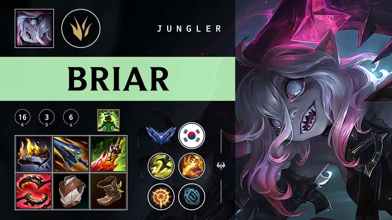 Briar Jungle vs Karthus - KR Diamond Patch 26.03