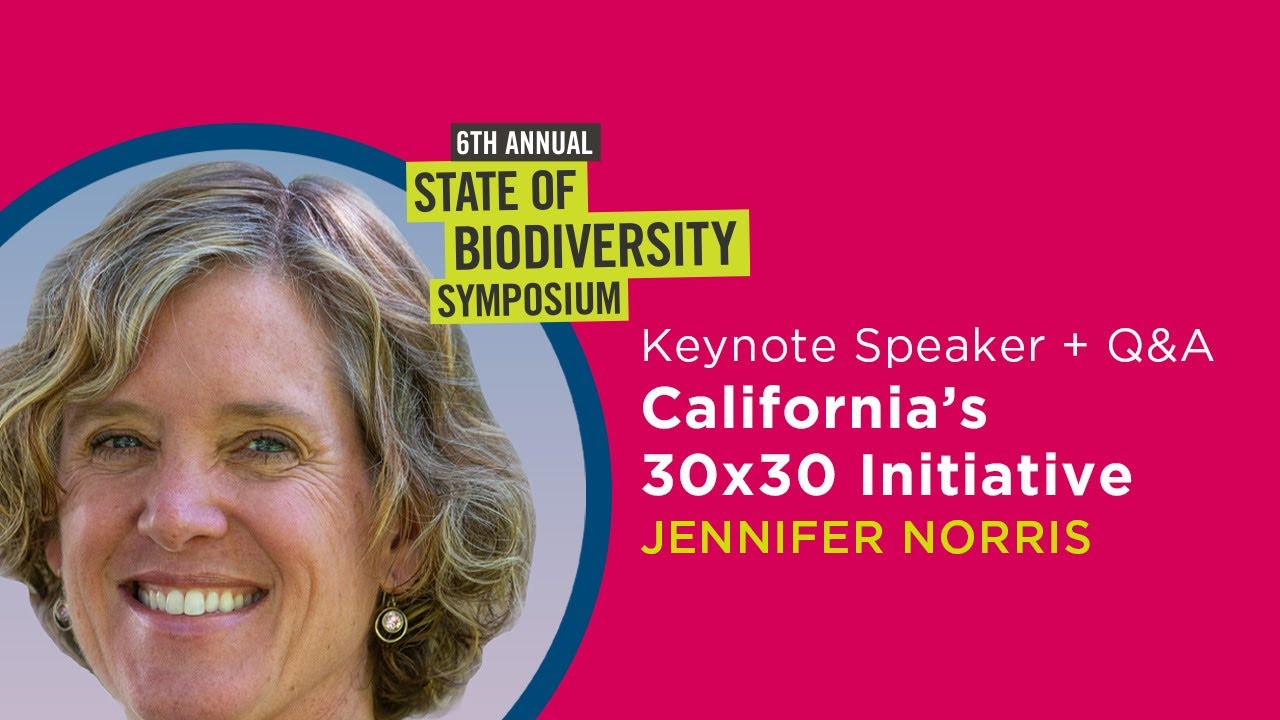Keynote Speaker + Q&A: Jennifer Norris, Ph.D. | California’s 30x30 Initiative