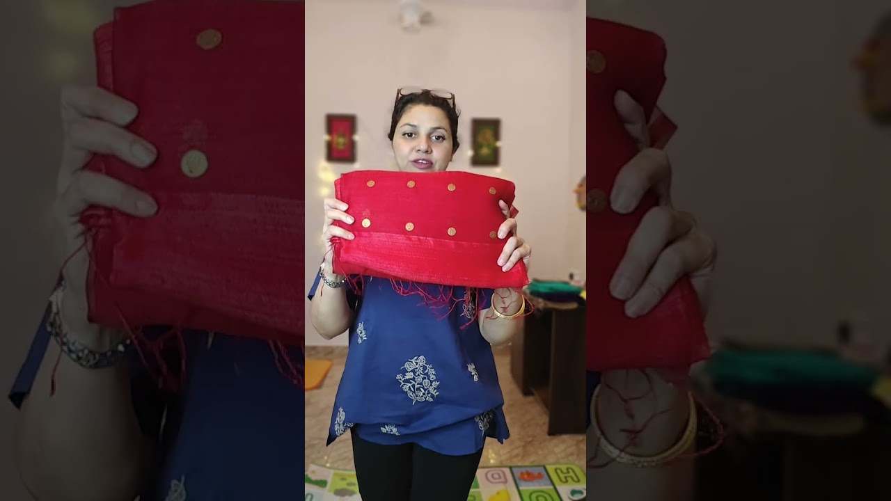 Elegant coin weaved pure matka silk saree collection for special occasions...  9740522070... 