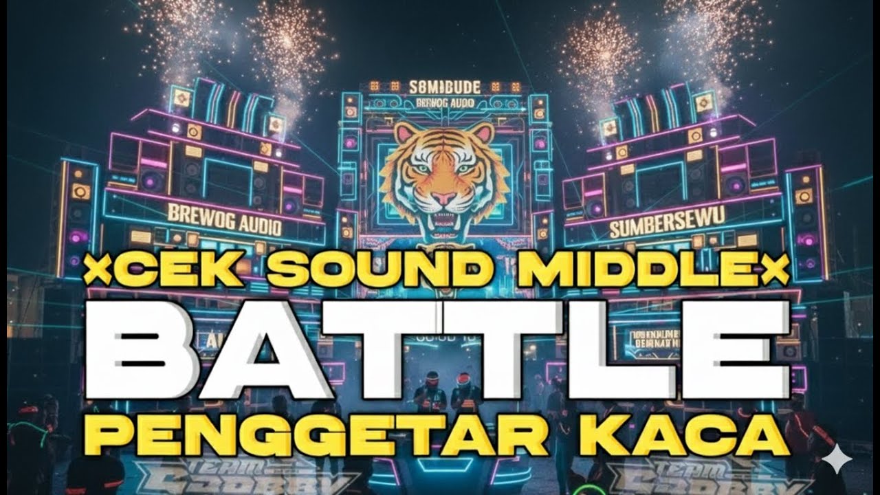 DJ Battle Cek Sound 🔥 Bass Horeg Nrotok | Penggetar Kaca • Brewog Audio x Masse Revolution