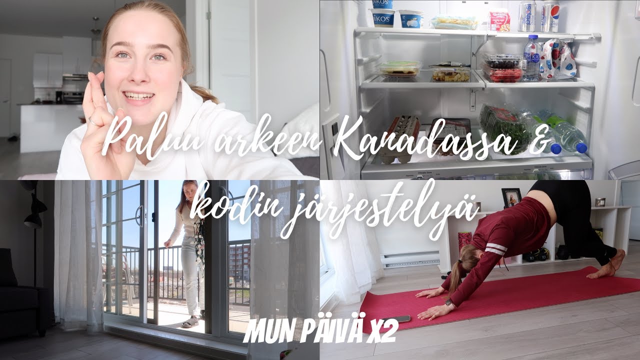 Ensimmäiset päivät Montrealissa 🇨🇦 asioiden hoitoa & ruokaostosten esittelyä