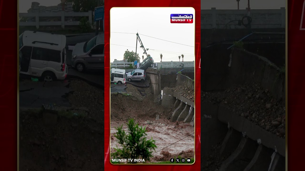 Monsoon Mayhem: Floods and Landslides Wreak Havoc in Himachal and J&K | MUNSIF TV