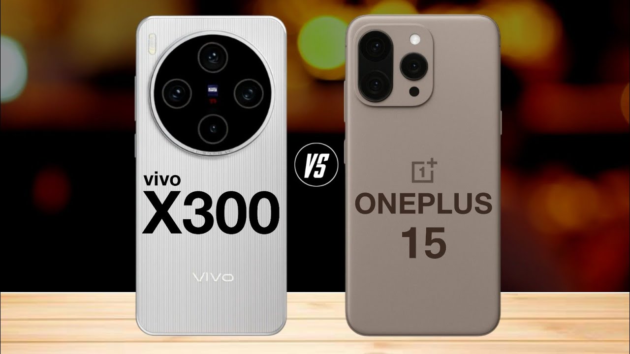Vivo x300 vs oneplus 15 - full comparison 🔥 which one is best